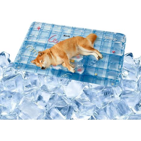 Tapis Rafraîchissant pour Chat Coussin De Couchage pour Chien Respirant 60 Tapis Rafraîchissant Chats , couchage, camping, , maison, sol, entrée (1/5)