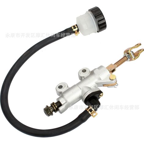 Off-road motorcycles, ATVs, beach buggies, street bikes, rear brake top pump, flatbed pump, foot brake integrated pump with oil cup (1/4)
