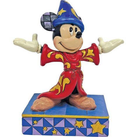 Enesco Statuetta Topolino Stregone Personality Pose Disney Traditions Resina 13 cm