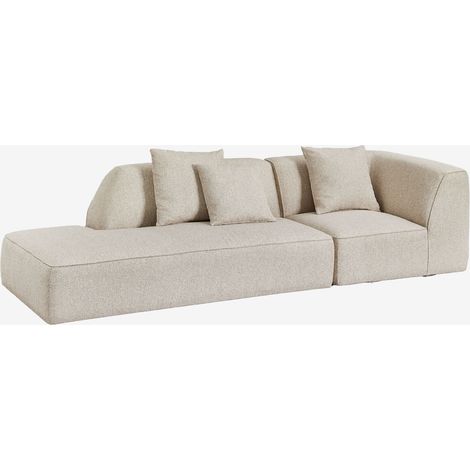 SKLUM Gepolstertes 2-teiliges Eckmodulsofa Cardea mit Chaiselongue links                                   