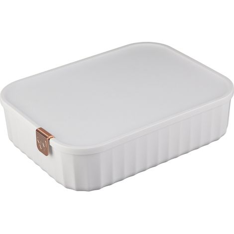 Schubladenorganizer mit 10 Fächern für Socken und Unterwäsche, platzsparend, weiß, für Schlafzimmer und Studentenwohnheim (1/5)