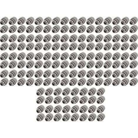 120pcs 1/2 pouce Liquide Connecteur serré PVC PVC à 180 degrés Conduit électrique flexible pour l'éclairage de la pompe du dispositif d'impression (1/5)