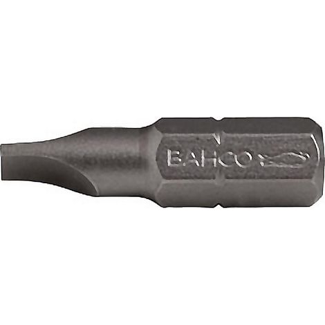 BAHCO boca plana 535045 4.5x0.6 59s , Boca punta plana para atornillador 59S estándar de 1/4 pulgadaTamaño 4.5x0.6mm.