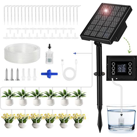 Solar Automatic Watering Drip Garden with Automatic Timer, 20 m Hose (1/5)