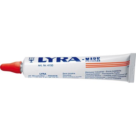 Pennarello a sfera bianco LYRA