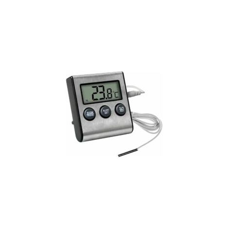 Gefrierschrankthermometer, Kühlschranktemperaturüberwachung mit Echtzeitalarm - Crezuo