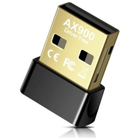 Adaptateur de clé Wi-Fi avec pilote intégré, adaptateur USB WiFi pour PC, double bande 5 GHz/2,4 GHz, cryptage WPA3 (1/5)