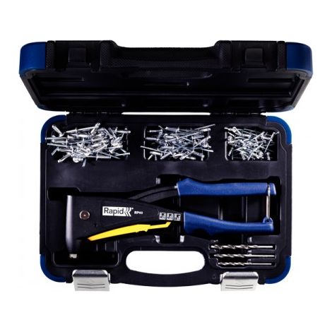 Pince RP40 Multi coffret 250 rivets + forets RAPID 5001127