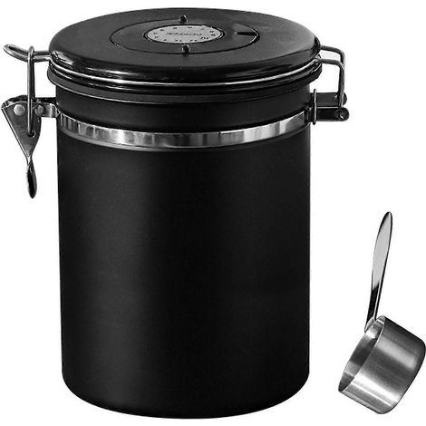 Bocal sous vide pour grains de café - Récipient de conservation alimentaire multifonction, préserve la fraîcheur des aliments (1/5)