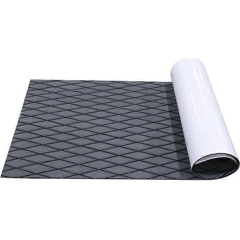 Tapis de pont de bateau en mousse EVA imitation teck, revêtement de pont pour yacht 35 x 190 cm (1/5)