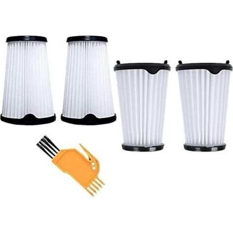 Pièces de Rechange sous Vide Filtre 4 pièces avec Pinceau de Nettoyage Set pour AEG CX7 CX7-2 AEF150 Aspirateur Accessoires d'aspirateur (Color : White) (1/5)