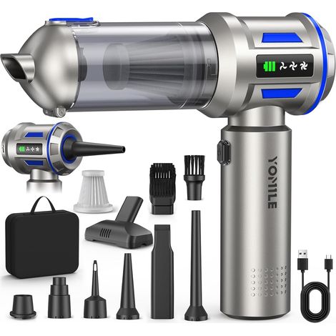 Aspirateur à Main, 27000Pa/135W Mini Aspirateur sans Fil (1/5)