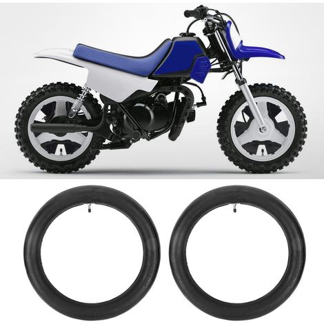1 paire de chambres à air en caoutchouc 2.50 / 2.75-10 compatibles avec Yamaha PW50 (1/5)