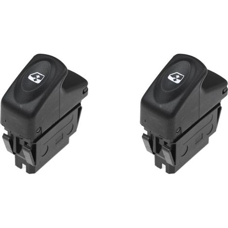 Dos interruptores de control del regulador de elevalunas eléctrico de 5 pines, números de pieza 7700429999 y 7700838100, para Megane MK1 95-04 / Clio II KANGOO 97-04.