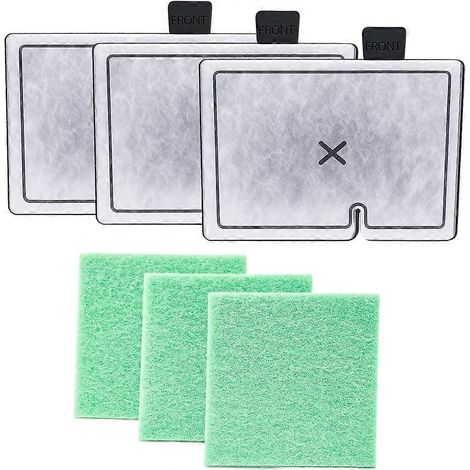 Kit d'entretien de 3 mois pour filtre CF1 (6 pièces), cartouches filtrantes pour aquarium, filtre interne CF1 (1/5)