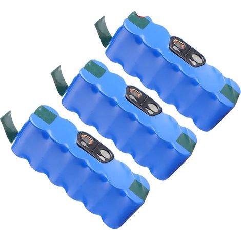 Batterie iRobot Roomba, capacité 5000mAh, technologie Li-Ion, paquet de 3 (1/2)