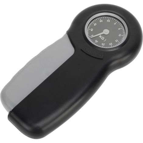 Testeur de force de préhension manuelle, dynamomètre manuel ergonomique, appareil de mesure de la force de préhension, gris foncé (1/5)