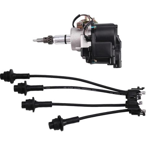 Distributeur d'allumage 19030-72080 compatible avec les moteurs à carburateur électronique, 2 angles d'avance à dépression, 1Y 2Y 3Y 4Y (1/5)