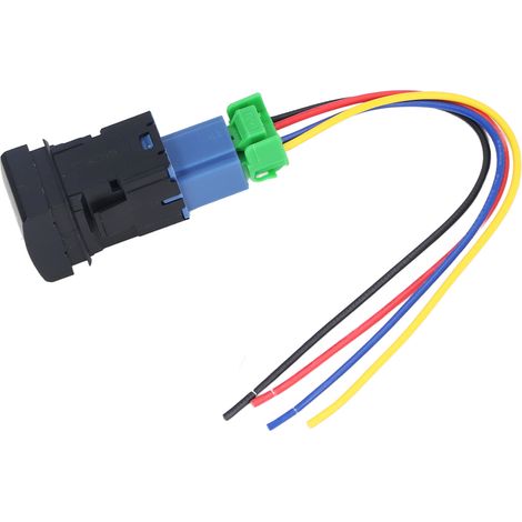 Interrupteur antibrouillard ABS faisceau LED 12V accessoire auto pour modification véhicule (1/5)