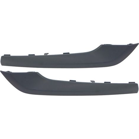 Moulures de pare-choc avant à peindre kit Peugeot Rifter depuis 2018