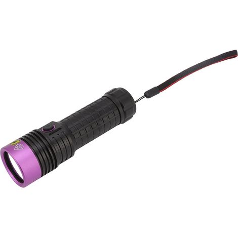 Lampe torche Y40 à lumière violette, LED haute puissance 365 nm, lampe UV pour la détection de contamination par l'huile et l'identification des bijoux (1/5)