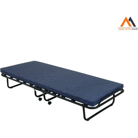 KLAPPBETT MIT MATRATZE cm. 80x190 farb. Schwarz