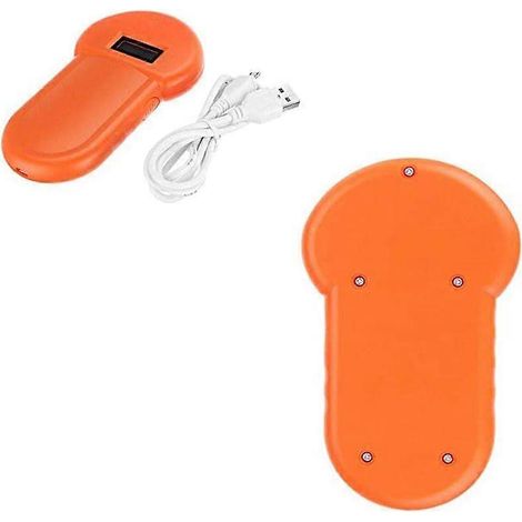 Lecteur de puces pour animaux, lecteur de puces pour chiens, scanner portable de micropuces pour animaux, lecteur d'identification animale, buzzer intégré (1/5)