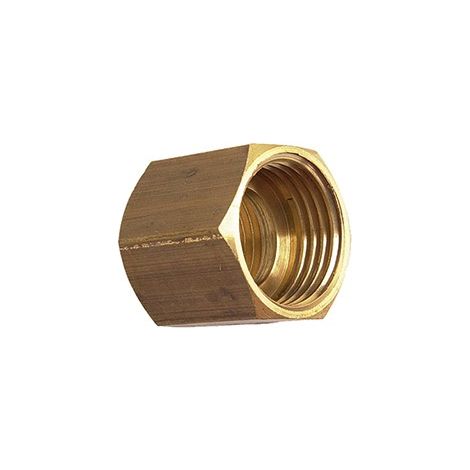Dumont - Manchon femelle avec butée 270 B laiton 3/4 - D08504B (1/2)