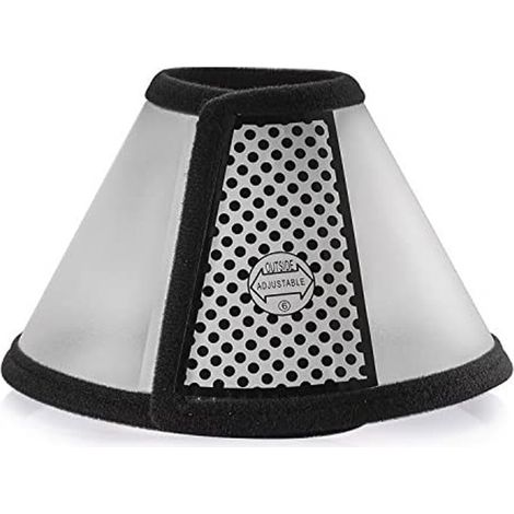 Irovami Collier conique récupération – ajustable, élisabéthain, tailles S/M, cicatrisation (1/5)