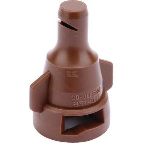 Ugello pre-emergenza a getto piatto OC 130° 05 in plastic amarrone Lechler LECHLER PRE13005