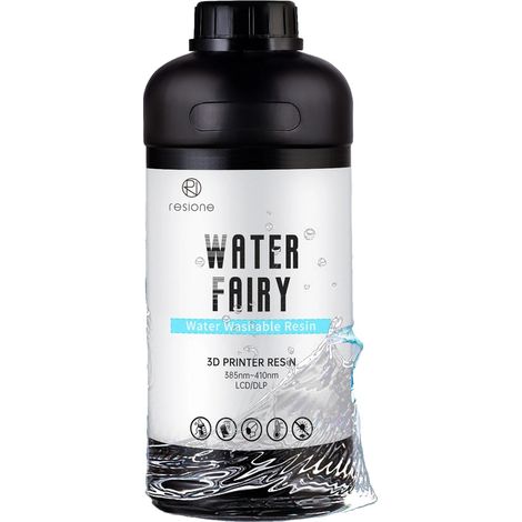 3D-Druckharz, wasserlöslich, hohe Präzision, hellblau – 1000 g (1/2)