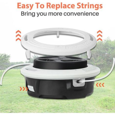 Tête de Coupe pour Stihl Autocut C26-2, Jrisbo Tête Faucheuse compatible avec STIHL FS55 FS70 FS80 FS85 FS90 FS94 FS120 FSA130 FS-KM Débroussailleuse Autocut C 26-2 Tête de Fil (1/5)