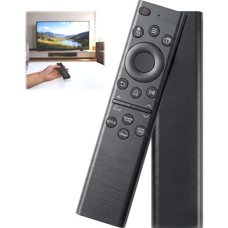 Telecomando universale per televisori Samsung, sostituzione del telecomando a infrarossi, non richiede programmazione, compatibile con modelli di TV LED, LCD e Smart TV Samsung (senza controllo vocale (1/5)