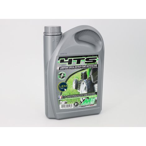Lem Select – Huile moteur 4 temps 10W30 – 2L pour moteurs terrestres – Protection contre l'usure et la corrosion – Compatible tronçonneuses et tondeuses