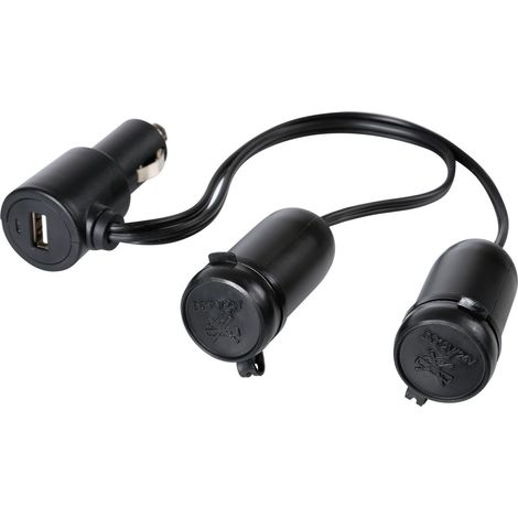 Presa corrente doppia con USB - 12/24V (1/4)