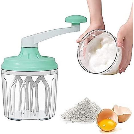 1200ml-manuel Batteur Oeufs, Fouet Manuel Multifonctionnel, Crme Oeufs Manuel Fouet Batteur Ufs La Maison (1/5)