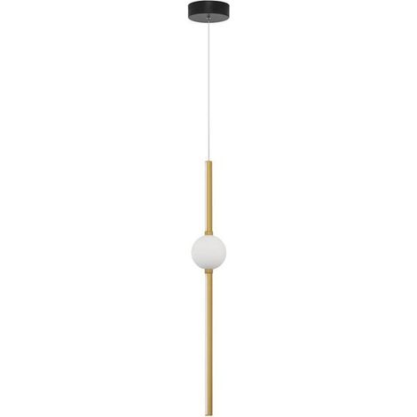 [NEUWERTIG] B-Ware Nova Luce Pendelleuchte Hängeleuchte LED ACROBAT Schwarz Warmweiß dimmbar 13,6 W (1/2)