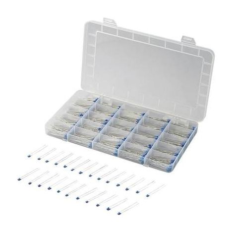 TRU COMPONENTS Assortimento di condensatori ceramici radiale 50 V 20 % 500 pz. (1/2)