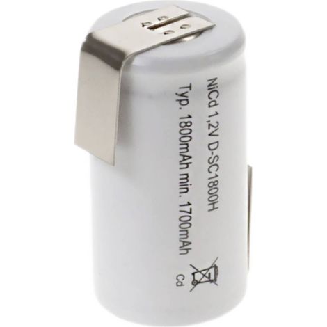 Mexcel Pile rechargeable spéciale Sub-C NiCd 1.2 V 1800 mAh 1 pc(s)