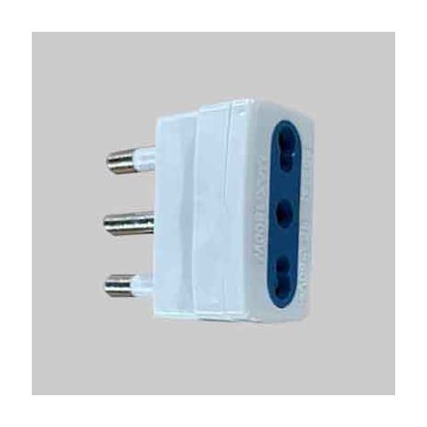 Adattatore semplice 16a ideal star 2p+t - presa 10/16a IDEAL STAR