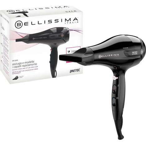 Imetec Bellissima S9 2200 Asciugacapelli Professionale 2200W 8 Livelli Aria Fredda