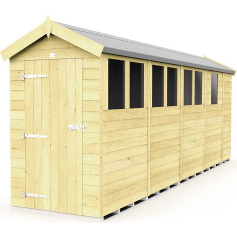4 x 17 Apex Shed