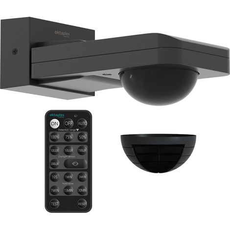 détecteur Infrarouge Plafond extérieur avec télécommande (1/5)