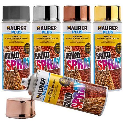 BRIKO SPRAY MAURER PLUS 400ML BUMPER NERO
