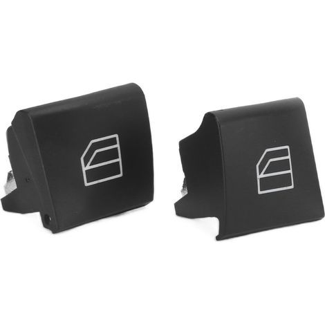 2 Fensterheber-Bedienknopfkappen für Mercedes ML-Klasse W164 2005-2011, Fensterheberschalterabdeckung, Teilenummer 2518300290, Ersatzteil, 2 Stück. (1/5)