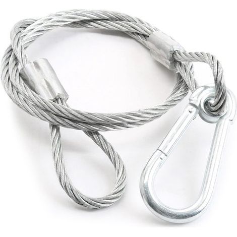 Câble de sécurité BeamZ Safety 1, 95 cm, 5 mm², 65 kg (1/5)