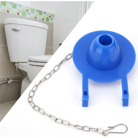 Lot de 2 joints d'étanchéité en caoutchouc de qualité de 7,5 cm pour réservoir de toilettes, avec couvercle de vanne d'arrêt d'eau. (1/5)