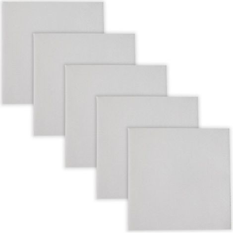 Linxor – Lot de 5 rustines autocollantes transparentes pour réparations étanches – Patchs pour piscines et objets gonflables – Dimensions 7.30 x 7.30 cm