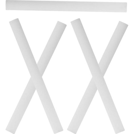 Bâtonnets de Séchage Blancs 5 Pièces Réutilisables en Diatomite Absorption Élevée, Effet Déshumidifiant, Usage Tiroirs, Design Simple et Élégant (1/5)