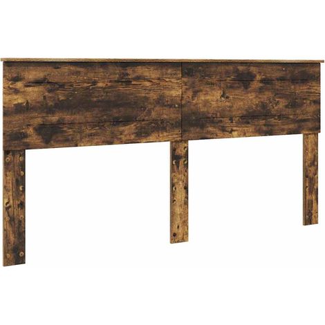 Tête de lit，Décoration murale Chêne fumé 180 cm Bois d'ingénierie CFW697709 (1/5)